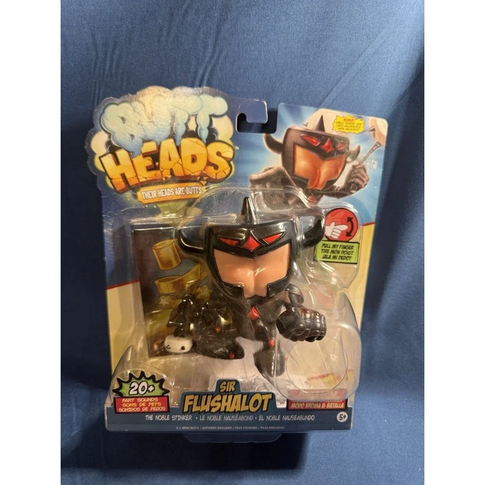2019 WowWee Butt Heads Sir Flushalot Talking Action Figure New Sealed‎